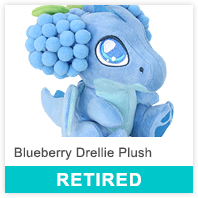 Blueberry Drellie Plush