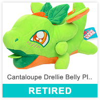 Cantaloupe Drellie Belly Plush