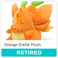 Orange Drellie Plush