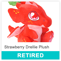 Strawberry Drellie Plush