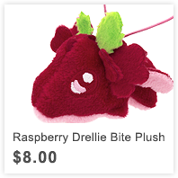 Raspberry Drellie Bite Plush