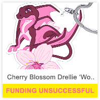 Cherry Blossom Drellie 'Wonder' Keychain