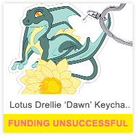 Lotus Drellie 'Dawn' Keychain
