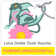 Lotus Drellie 'Dusk' Keychain