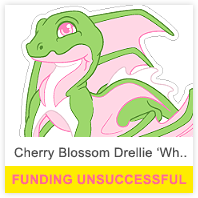 Cherry Blossom Drellie 'Whisper' Sticker