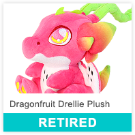 Dragonfruit Drellie Plush