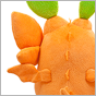 Orange Drellie Plush