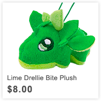 Lime Drellie Bite Plush