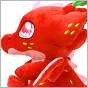 Strawberry Drellie Junior Plush