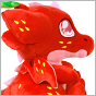 Strawberry Drellie Junior Plush