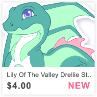 Lily of the Valley Drellie Sticker