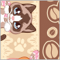 Coffee Breeds Lanyard - Front & Back Designs